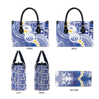 Federated States Of Micronesia Christmas Leather Bag Retro Style Bright Version - Polynesian Pride