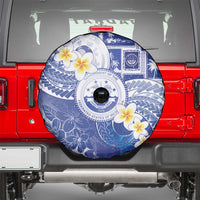 Federated States Of Micronesia Christmas Spare Tire Cover Retro Style Bright Version - Polynesian Pride