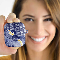 Federated States Of Micronesia Christmas AirPods Case Retro Style Dark Version - Polynesian Pride