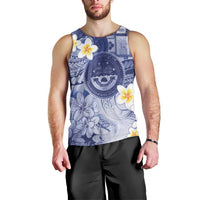 Federated States Of Micronesia Christmas Men Tank Top Retro Style Dark Version - Polynesian Pride