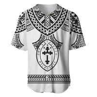 Personalised Melanesian Brotherhood Baseball Jersey With Tribal Pattern - Polynesian Pride