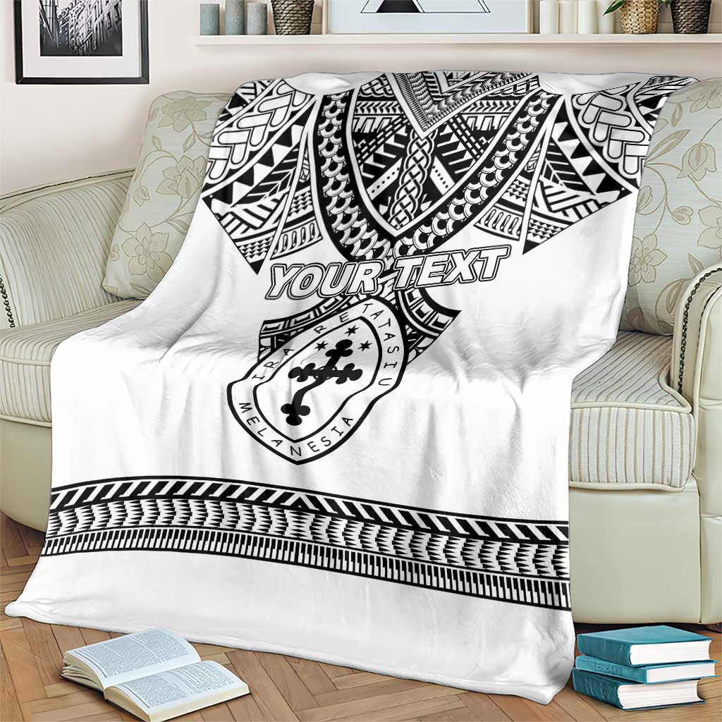 Personalised Melanesian Brotherhood Blanket With Tribal Pattern - Polynesian Pride