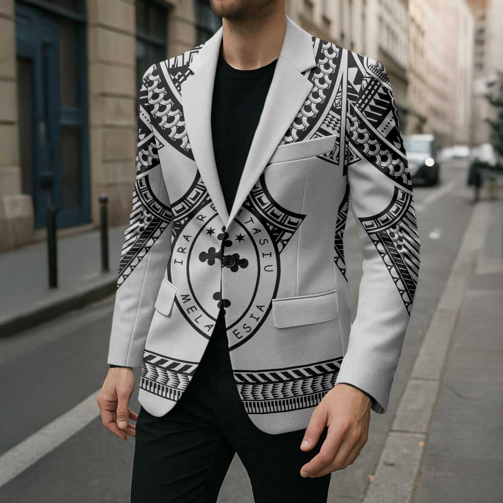 Personalised Melanesian Brotherhood Blazer With Tribal Pattern LT05 - Polynesian Pride