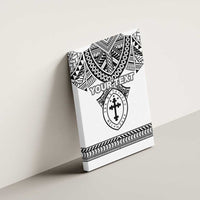Personalised Melanesian Brotherhood Canvas Wall Art With Tribal Pattern - Polynesian Pride