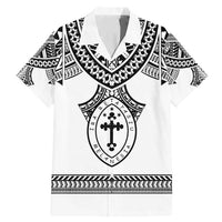 Personalised Melanesian Brotherhood Family Matching Mermaid Dress and Hawaiian Shirt With Tribal Pattern - Polynesian Pride