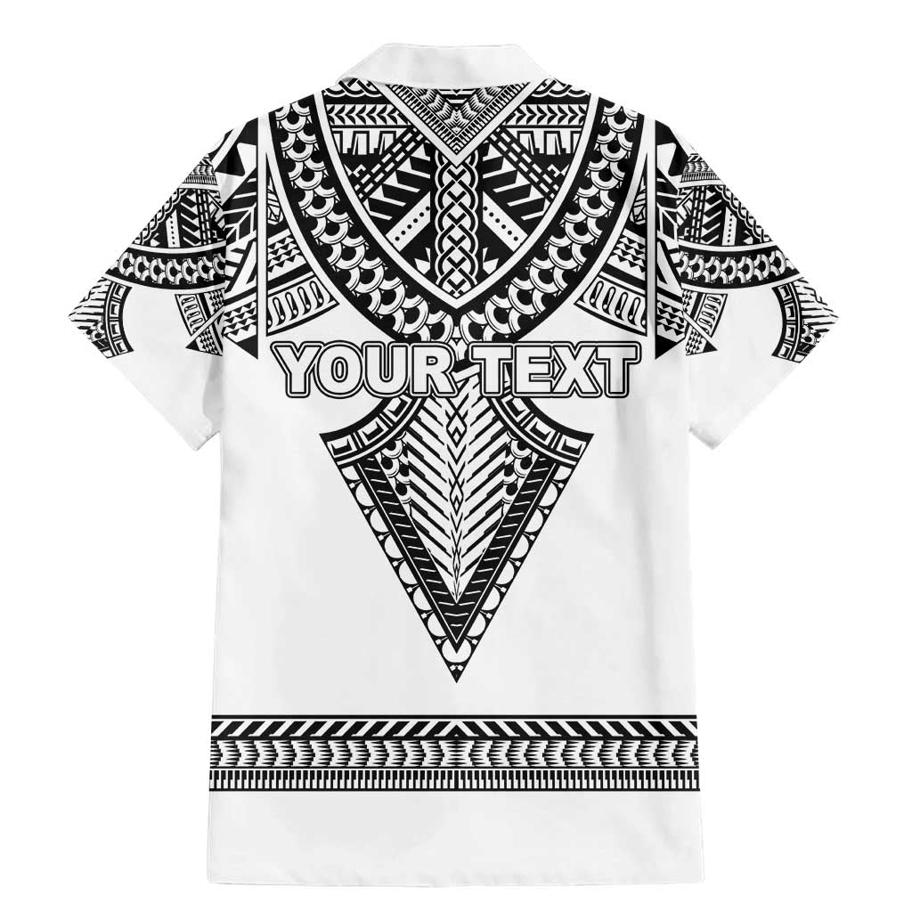 Personalised Melanesian Brotherhood Family Matching Mermaid Dress and Hawaiian Shirt With Tribal Pattern - Polynesian Pride