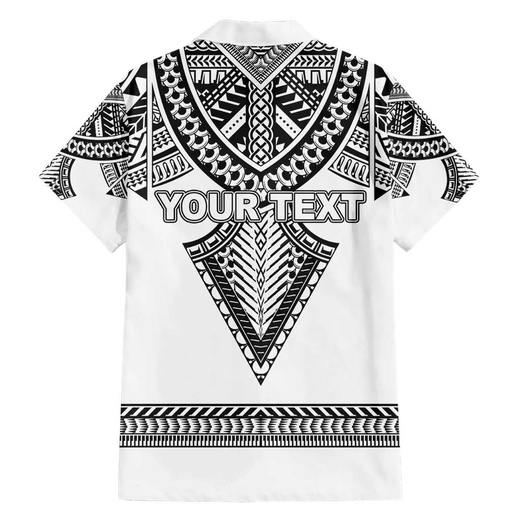 Personalised Melanesian Brotherhood Family Matching Puletasi and Hawaiian Shirt With Tribal Pattern - Polynesian Pride