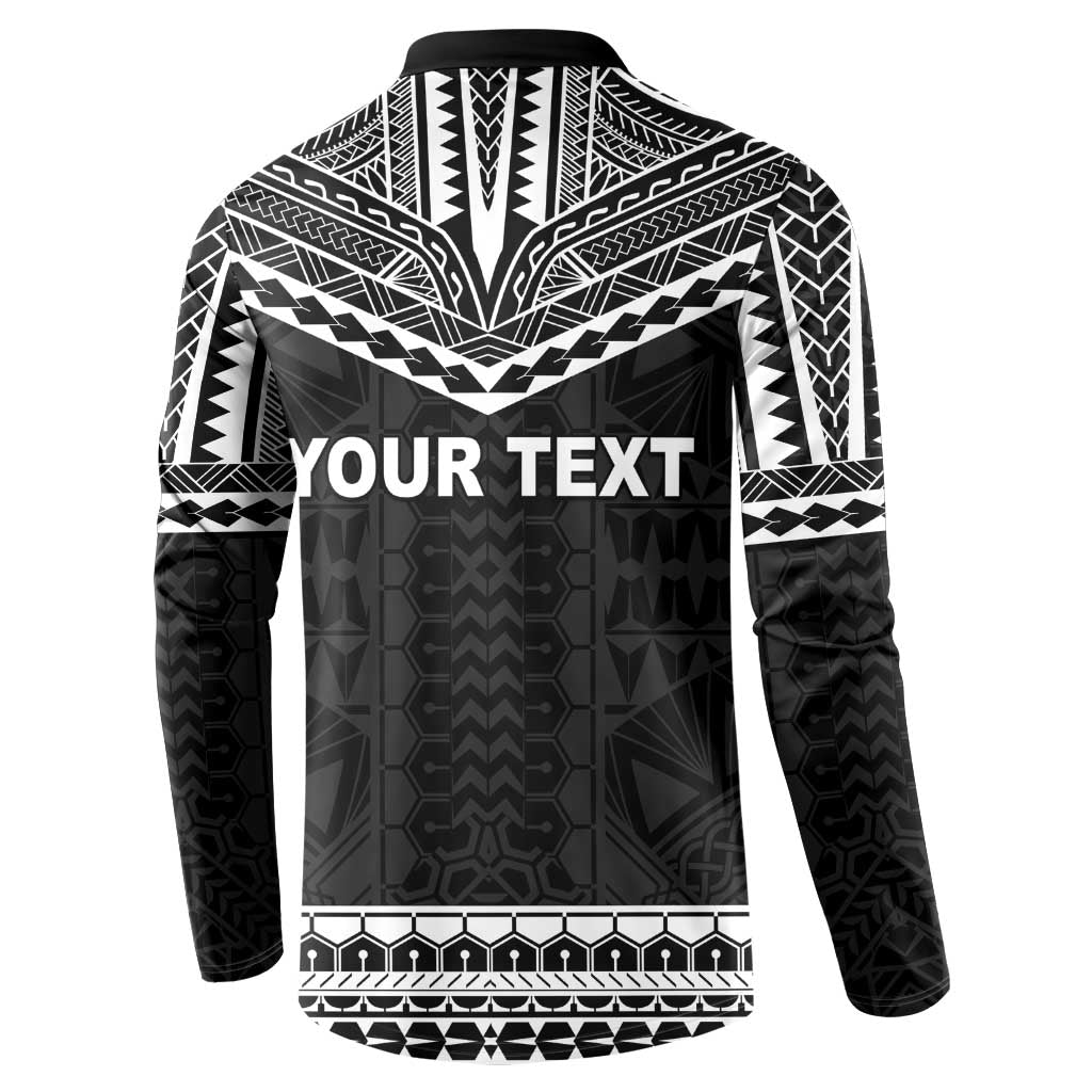 Personalised Melanesian Brotherhood Button Sweatshirt Ministry Faith And Mission - Polynesian Pride