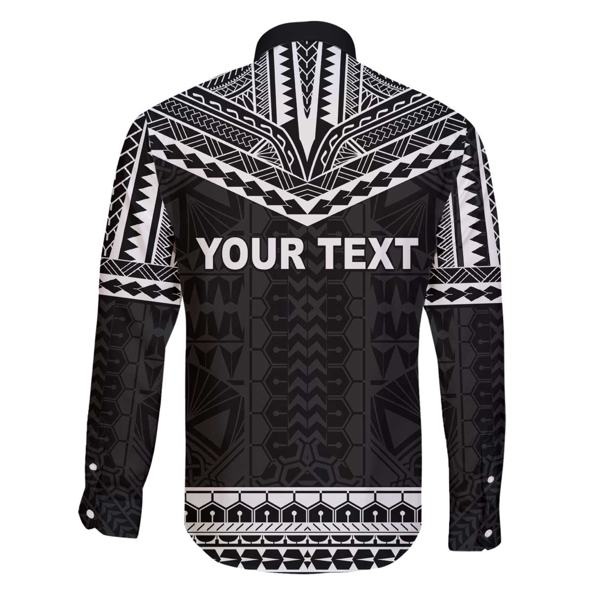 Personalised Melanesian Brotherhood Family Matching Off The Shoulder Long Sleeve Dress and Hawaiian Shirt Ministry Faith And Mission - Polynesian Pride