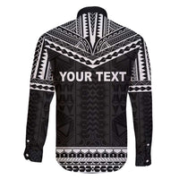 Personalised Melanesian Brotherhood Family Matching Off The Shoulder Long Sleeve Dress and Hawaiian Shirt Ministry Faith And Mission - Polynesian Pride