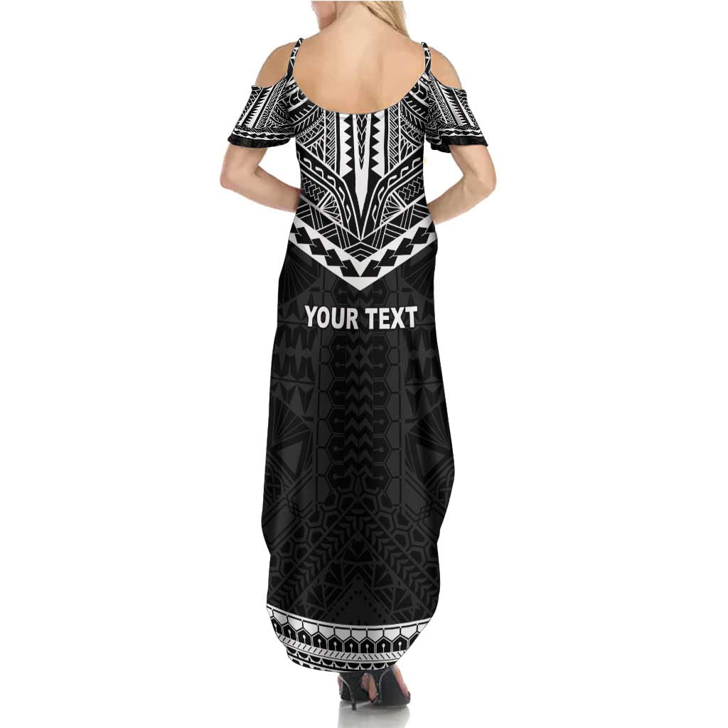 Personalised Melanesian Brotherhood Family Matching Summer Maxi Dress and Hawaiian Shirt Ministry Faith And Mission - Polynesian Pride