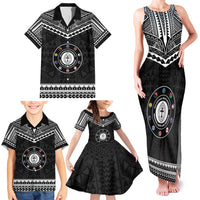 Personalised Melanesian Brotherhood Family Matching Tank Maxi Dress and Hawaiian Shirt Ministry Faith And Mission LT05 - Polynesian Pride
