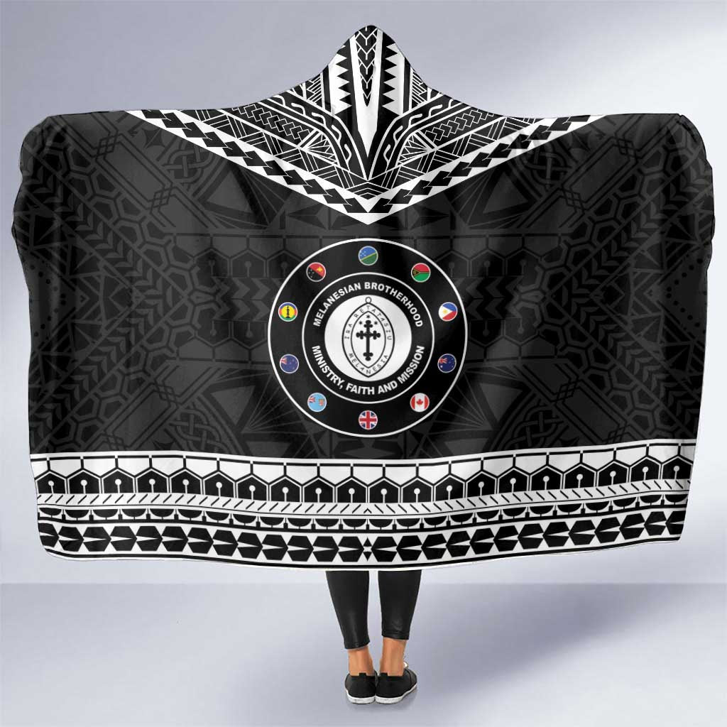 Melanesian Brotherhood Hooded Blanket Ministry Faith And Mission - Polynesian Pride