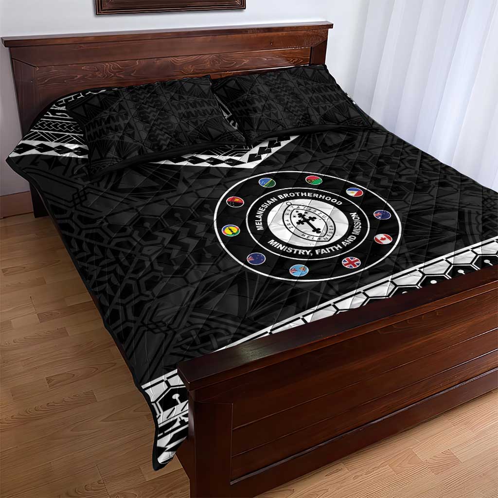 Melanesian Brotherhood Quilt Bed Set Ministry Faith And Mission - Polynesian Pride