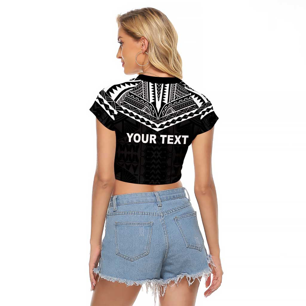 Personalised Melanesian Brotherhood Raglan Cropped T Shirt Ministry Faith And Mission - Polynesian Pride