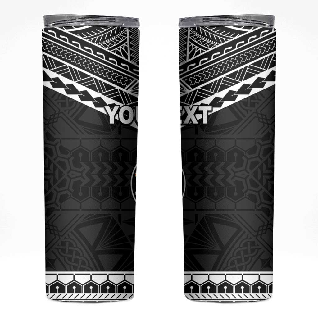 Personalised Melanesian Brotherhood Skinny Tumbler Ministry Faith And Mission - Polynesian Pride