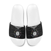 Melanesian Brotherhood Slide Sandals Ministry Faith And Mission - Polynesian Pride