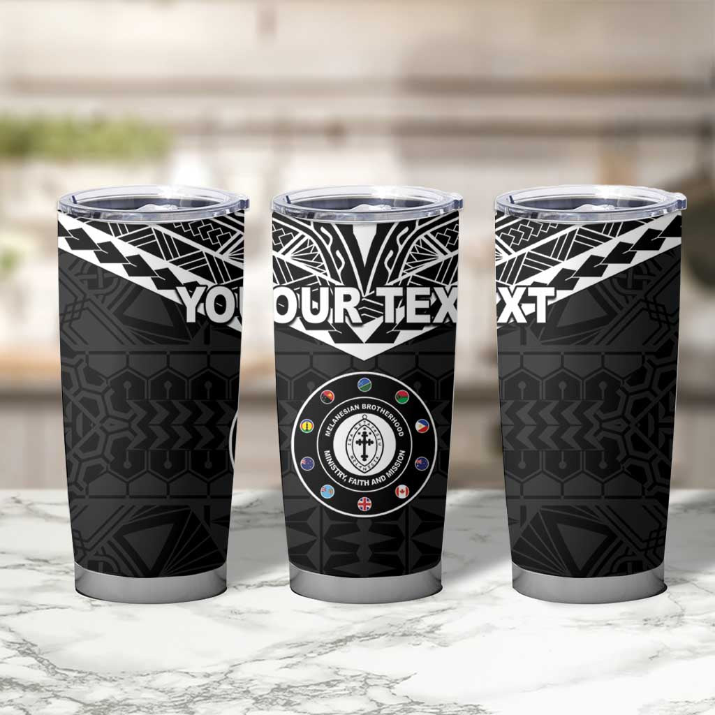 Personalised Melanesian Brotherhood Tumbler Cup Ministry Faith And Mission - Polynesian Pride