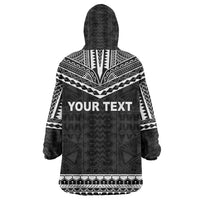 Personalised Melanesian Brotherhood Wearable Blanket Hoodie Ministry Faith And Mission - Polynesian Pride