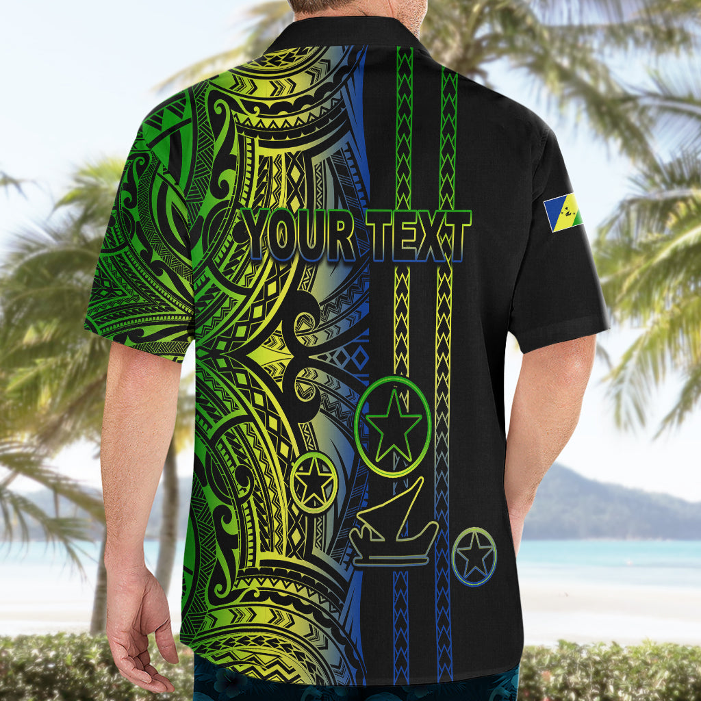 Custom Vanuatu Malampa Hawaiian Shirt Polynesian Tribal LT6 - Polynesian Pride
