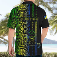 Custom Vanuatu Malampa Hawaiian Shirt Polynesian Tribal LT6 - Polynesian Pride