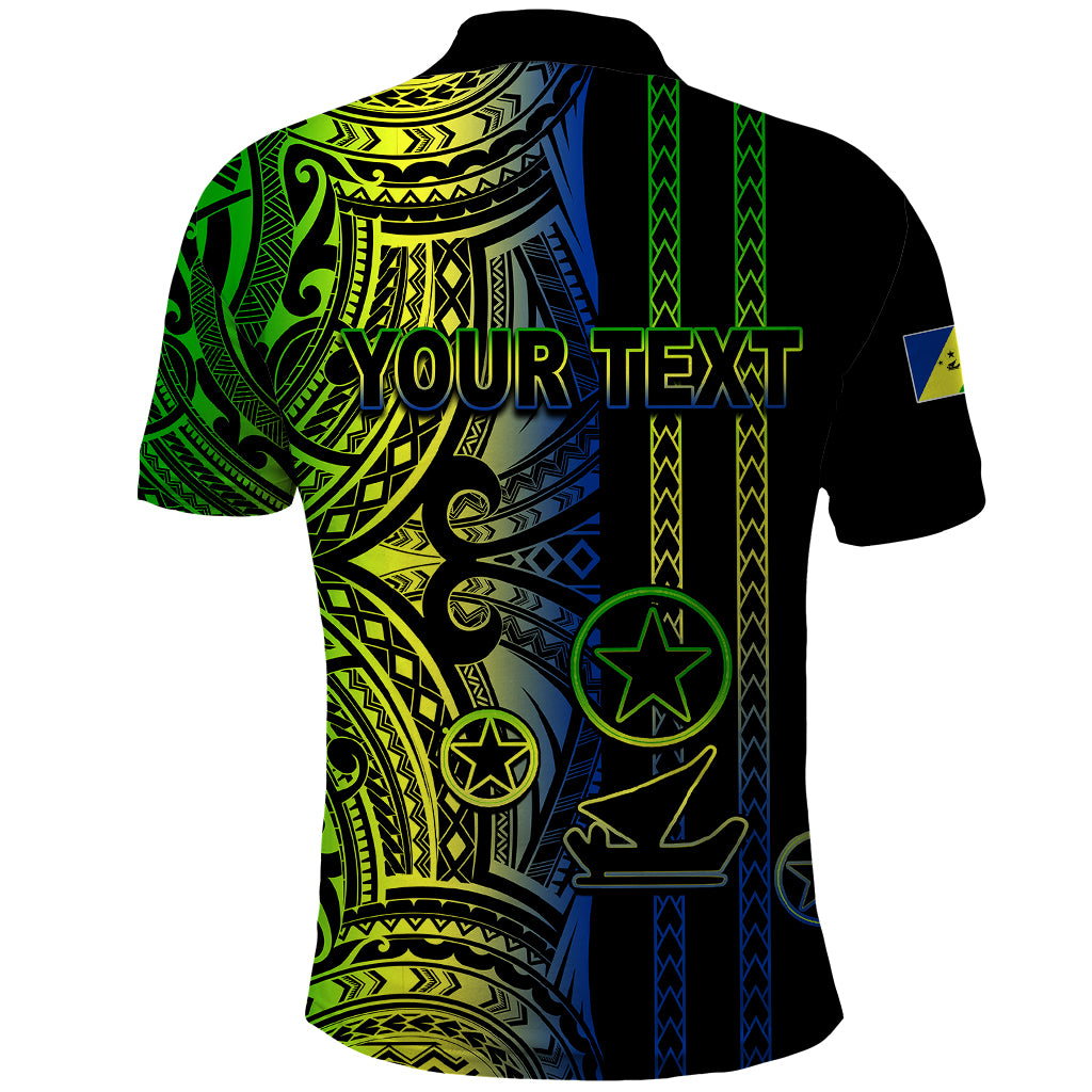 Custom Vanuatu Malampa Polo Shirt Polynesian Tribal LT6 - Polynesian Pride