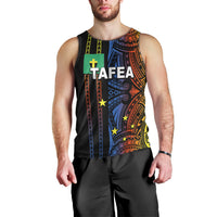 Custom Vanuatu Tafea Men Tank Top Polynesian Tribal LT6 - Polynesian Pride