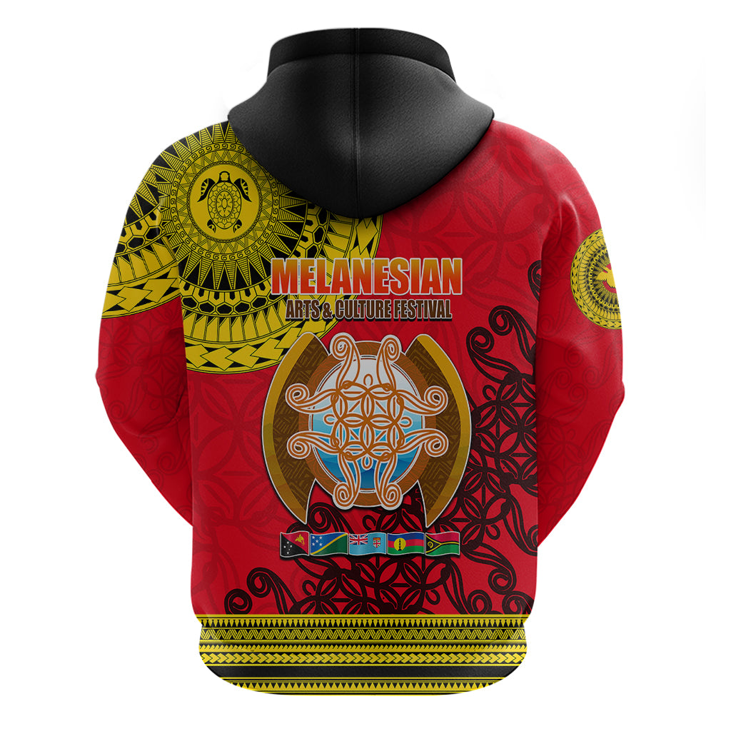 Papua New Guinea Hoodie Melanesian Festival 2023 LT6 - Polynesian Pride