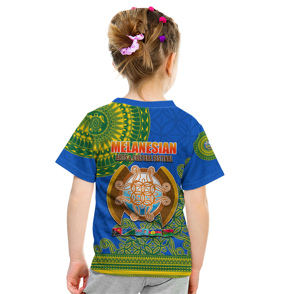 Solomon Islands Kid T Shirt Melanesian Festival 2023 LT6 - Polynesian Pride
