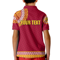 Tonga School Beulah College Kid Polo Shirt Tribal Pattern LT6 - Polynesian Pride
