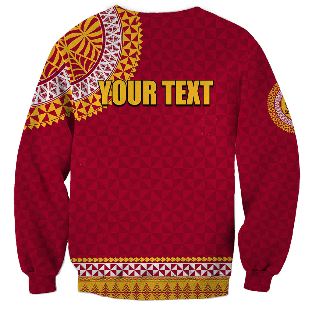 Tonga School Beulah College Sweatshirt Tribal Pattern LT6 - Polynesian Pride