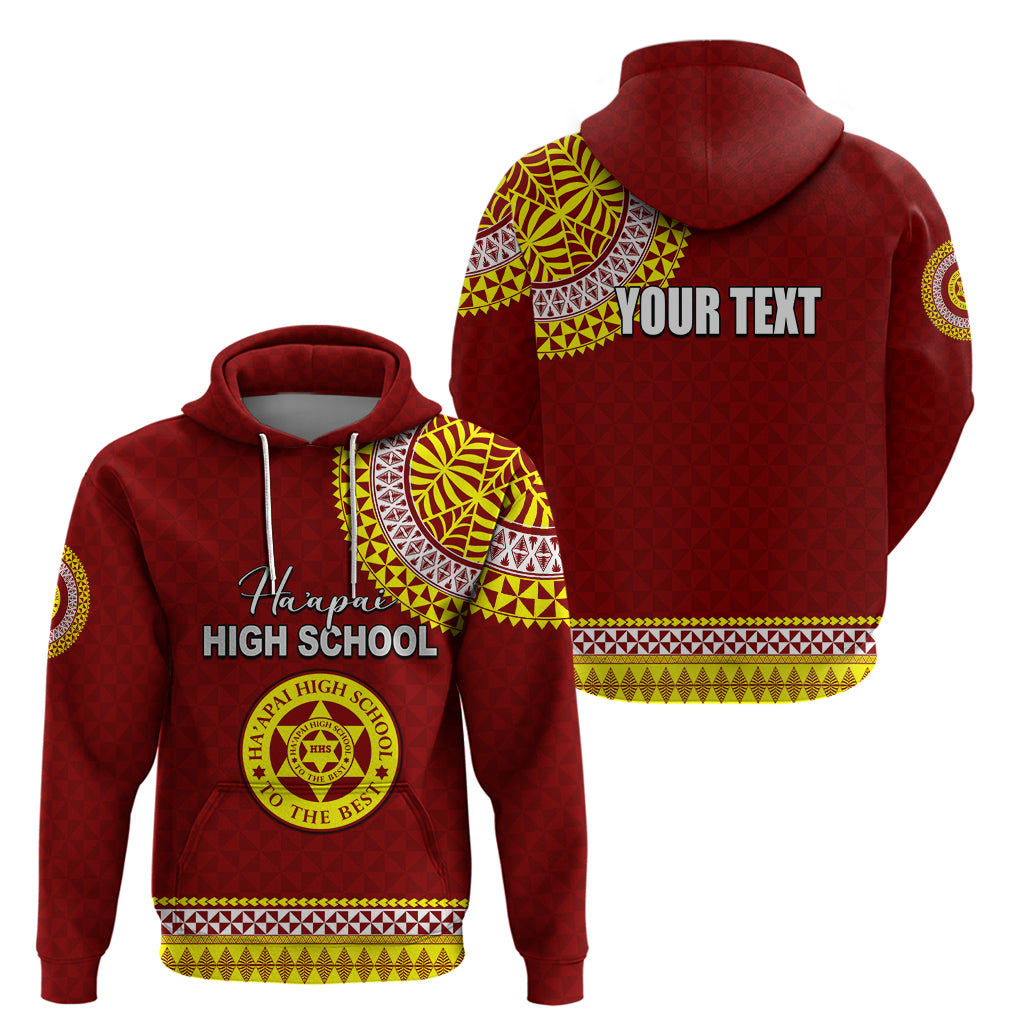 Tonga School Haapai High School Hoodie Tribal Pattern LT6 - Polynesian Pride