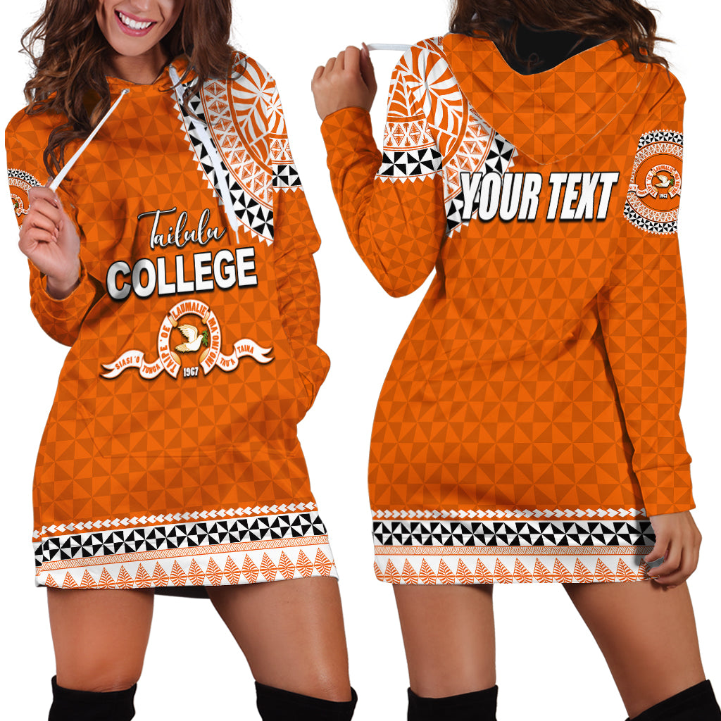 Tonga School Tailulu College Hoodie Dress Tribal Pattern LT6 - Polynesian Pride