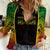 Custom Vanuatu Women Casual Shirt Pround To Be A Ni-Van LT6 Female Black - Polynesian Pride