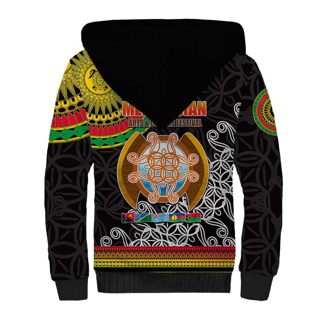 Vanuatu Sherpa Hoodie Melanesian Festival LT6 - Polynesian Pride
