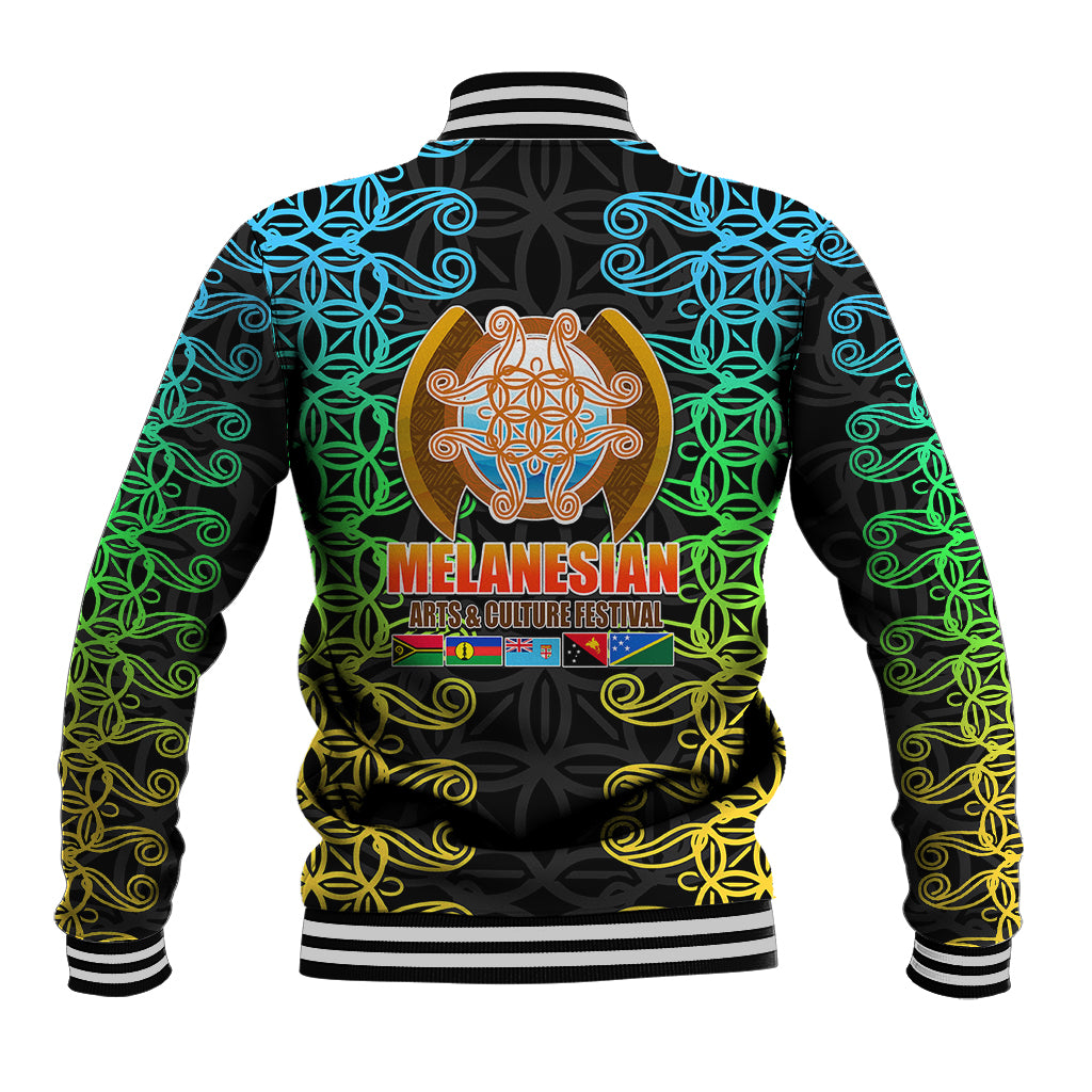 Melanesian Festival 2023 Baseball Jacket Tribal Patterns LT6 - Polynesian Pride