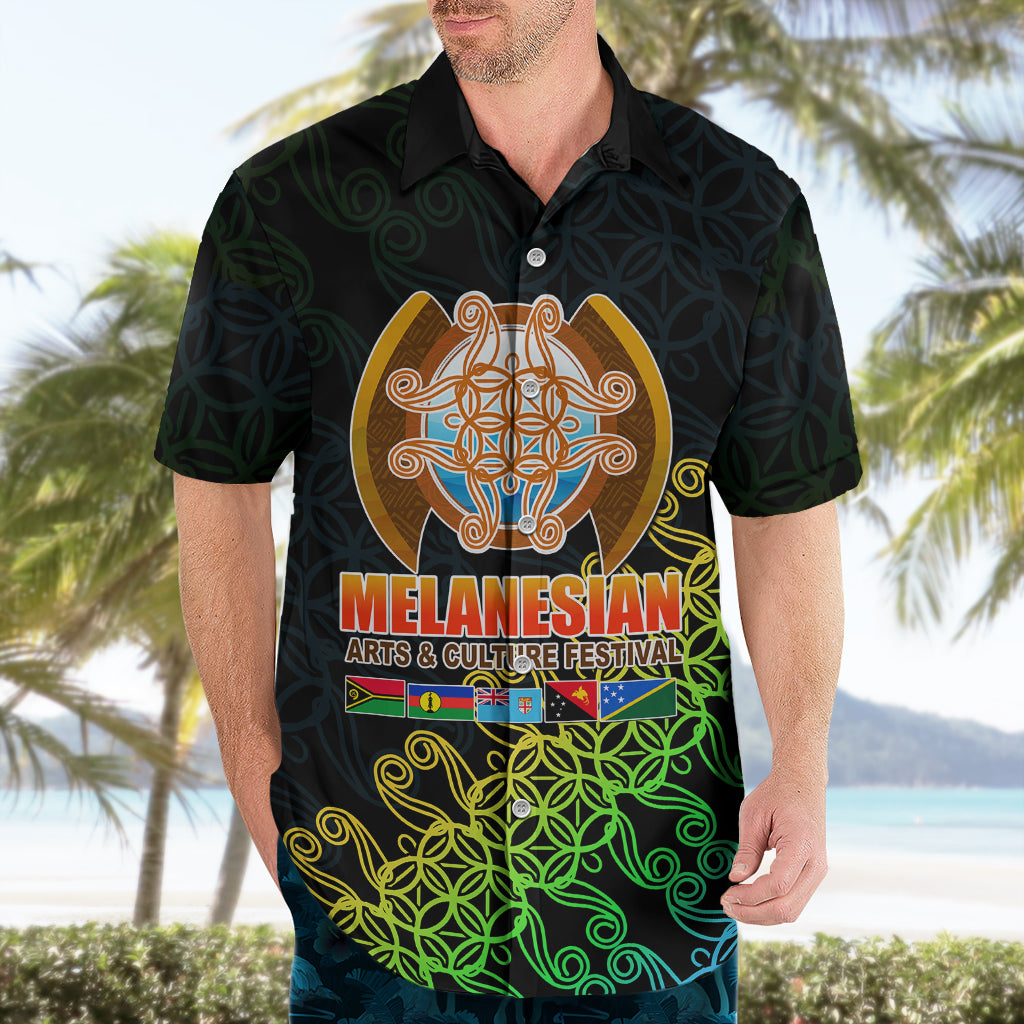 Melanesian Festival 2023 Hawaiian Shirt Fest'Napuan Black Style LT6 - Polynesian Pride
