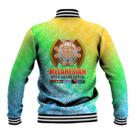 Melanesian Festival 2023 Baseball Jacket Fest'Napuan Colorful Style LT6 - Polynesian Pride
