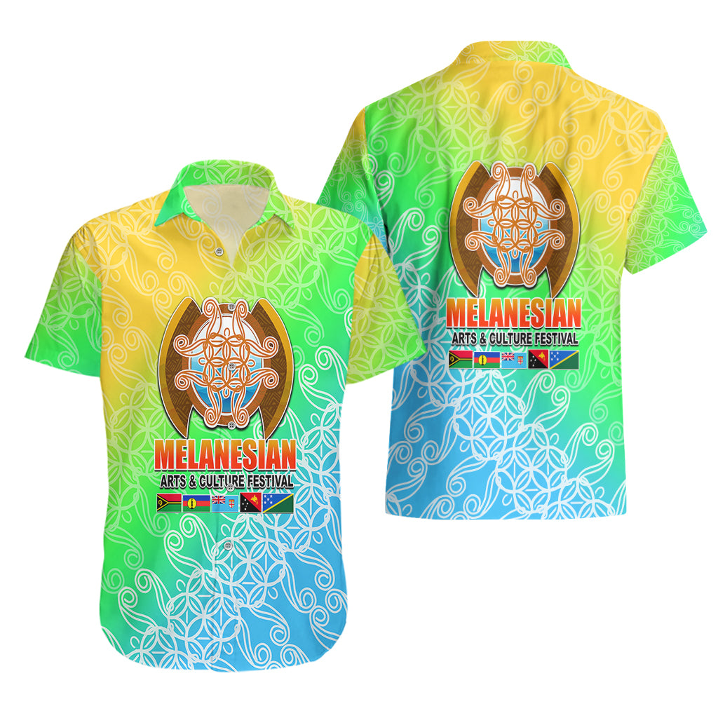 Melanesian Festival 2023 Hawaiian Shirt Fest'Napuan Colorful Style LT6 - Polynesian Pride