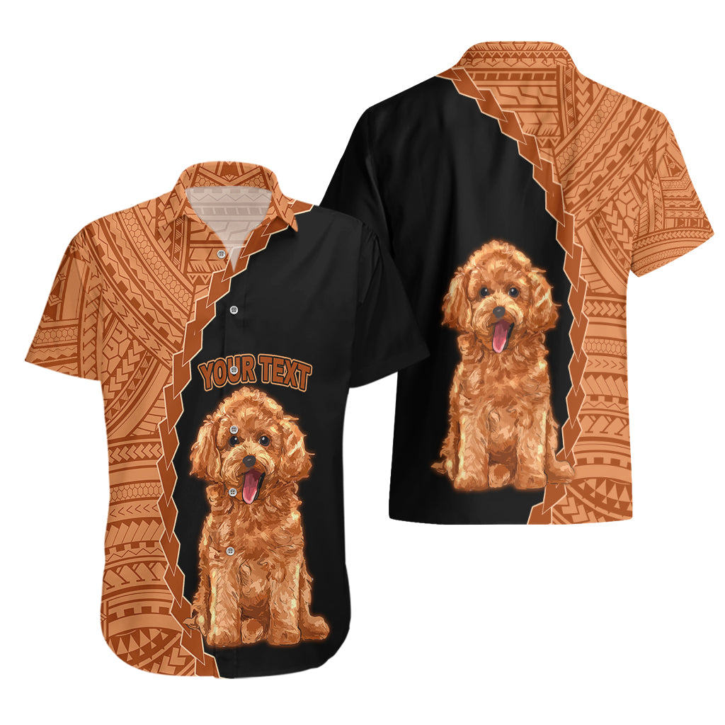 Custom Poodle Dog Hawaiian Shirt With Polynesian Tribal Tattoo LT6 - Polynesian Pride
