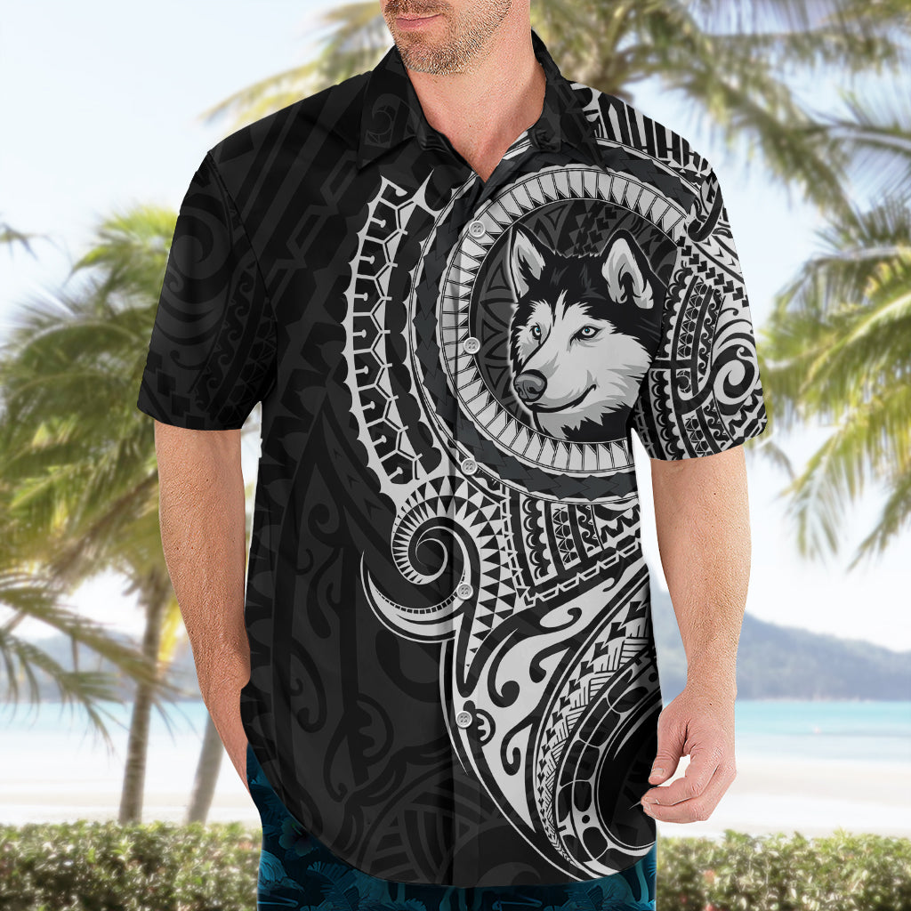 Polynesian Husky Dog Hawaiian Shirt Dog In My Heart LT6 - Polynesian Pride
