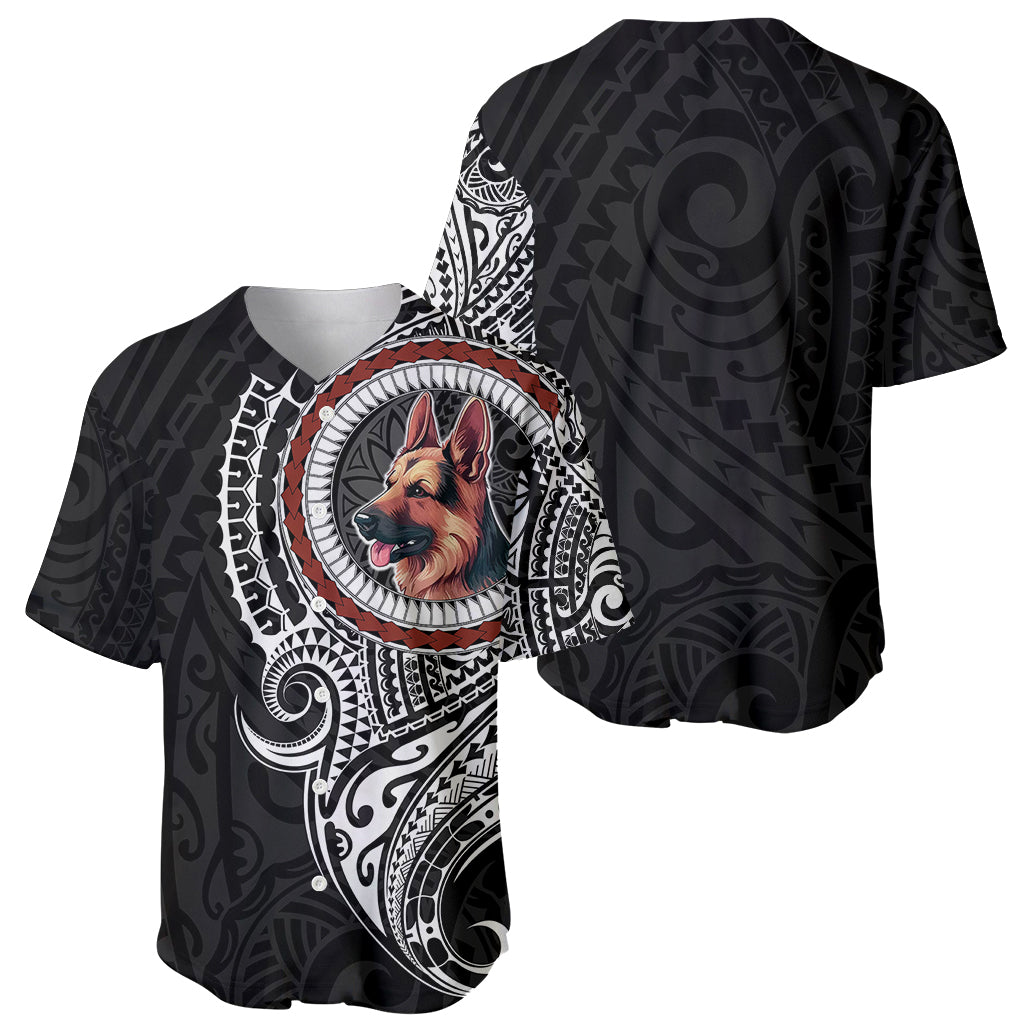 Polynesian German Shepherd Dog Baseball Jersey Dog In My Heart LT6 - Polynesian Pride