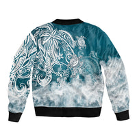 Polynesian Sea Turtle Bomber Jacket Tribal LT6 - Polynesian Pride