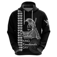 Custom Hawaii Hoodie King Kamehameha Day White LT6 - Polynesian Pride