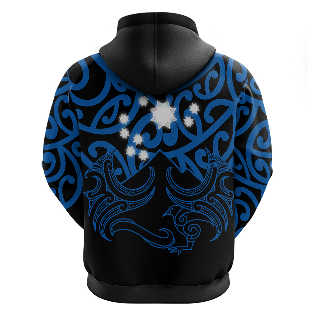 Matariki New Zealand Hoodie Maori New Year Blue LT6 - Polynesian Pride