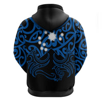 Matariki New Zealand Hoodie Maori New Year Blue LT6 - Polynesian Pride