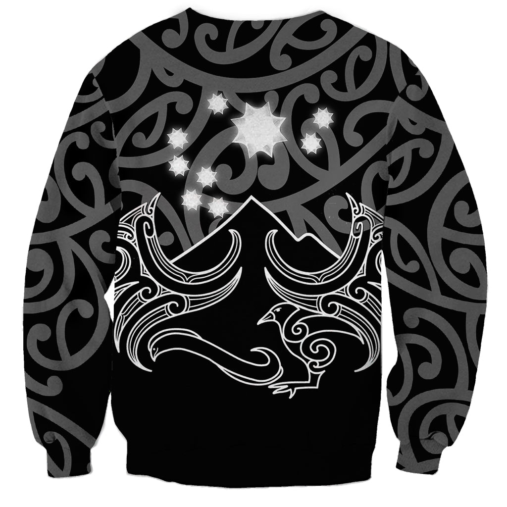 Matariki New Zealand Sweatshirt Maori New Year White LT6 - Polynesian Pride