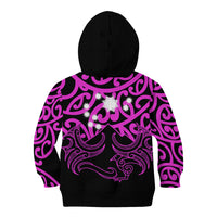 Matariki New Zealand Kid Hoodie Maori New Year Purple LT6 - Polynesian Pride