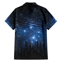 Matariki Te Tau Hou Māori Family Matching Puletasi and Hawaiian Shirt New Zealand Starry Sky