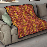 Aloha Hawaii Vintage Kahili Pa'a Lima Quilt Palaka Print Hilo Royal Red-Yellow